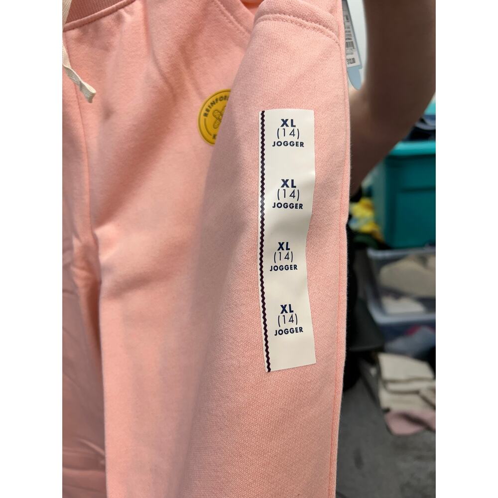 Cat&Jack Pink Sweat Pants Size XL(14)